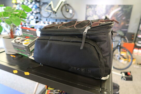 Cykeltaske GAZELLE Trunkbag Black/Brown