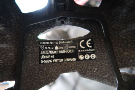 Cykelhjelm ABUS ABIT-02 Airbreaker Str: 52-58cm