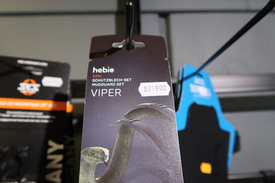3 stk. skærme HEBIE Viper