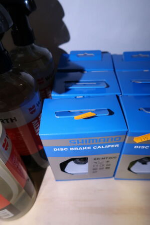 3 stk. skivebremse kaliber SHIMANO BR-MT200