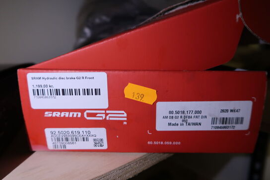 Hydraulisk skivebremse SRAM G2 R Front