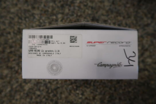 Kassette CAMPAGNOLO 12 speed 11-34 Sprockets