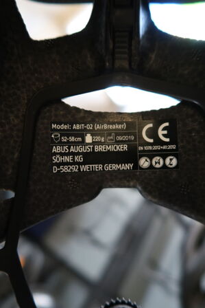 Cykelhjelm ABUS ABIT-02 Airbreaker Str: 52-58cm