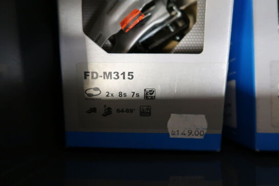 2 stk. forskiftere SHIMANO FD-M315