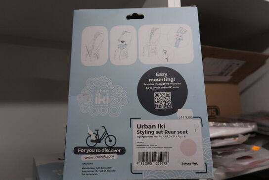 8 stk. rear seat styling set URBAN IKI