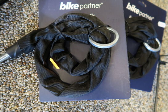 2 stk. læder BIKE PARTNER