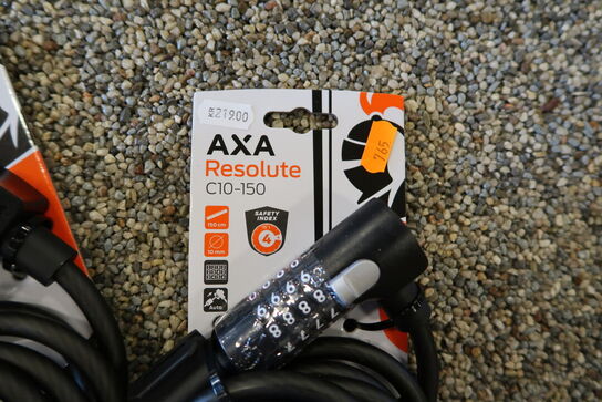 2 stk. cykellåse AXA Resolute C10-150