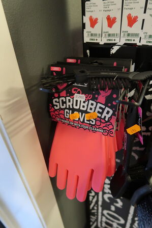 5 pakker scrobber gloves MUC-OFF