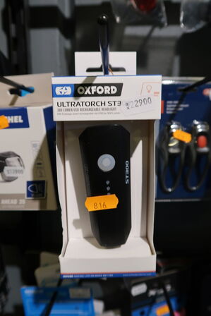 3 stk. forlygter OXFORD Ultratorch