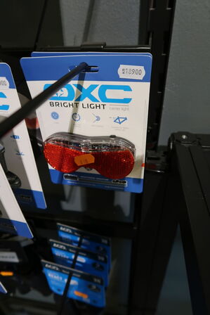2 stk. baglyger OXC Bright Light