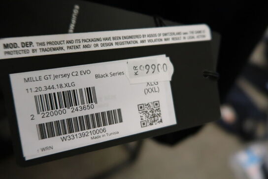 Trøje ASSOS Mille GT C2 Evo Str: XXL