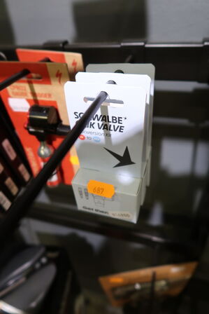 3 pakker clik valve SCHWALBE