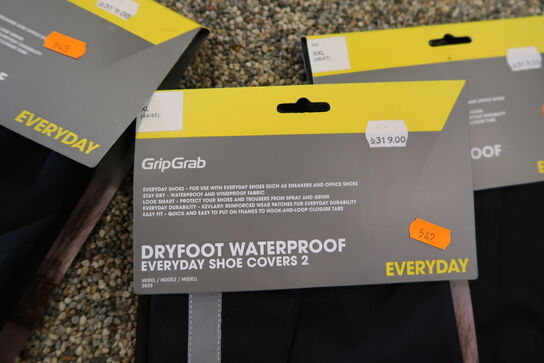3 stk. cykeltøj GRIPGRAB