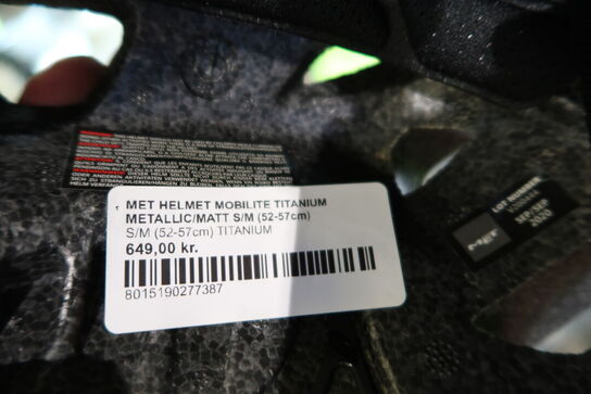 Cykelhjelm MET Mobilite Str: S/M