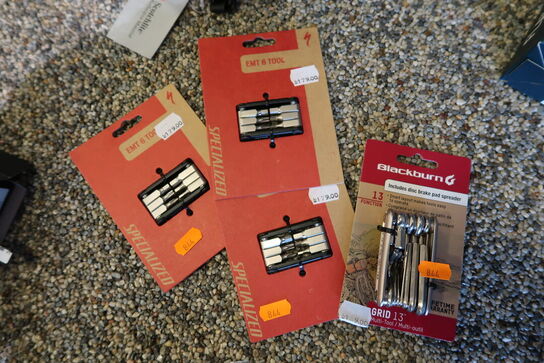 4 stk. værktøjssæt SPECIALIZED, BLACKBURN