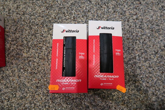 2 pakker dæk VITTORIA Ridearmor Tube/TLR 700x32C