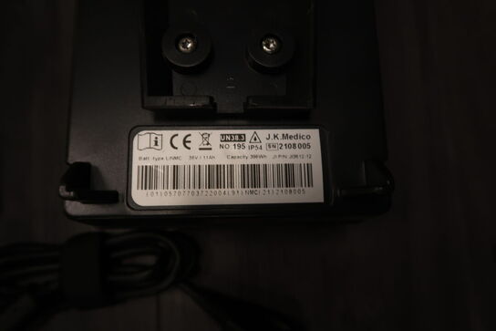 Batteri J.K.Medico med lader