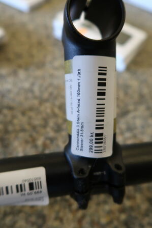 Styr og frempind CANNONDALE 3 Stem