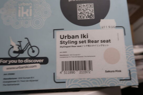 8 stk. rear seat styling set URBAN IKI