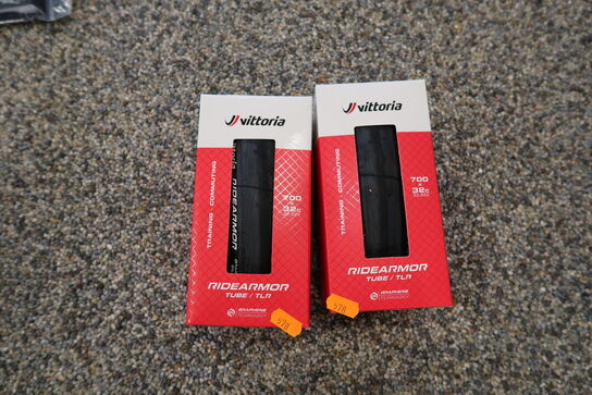 2 pakker dæk VITTORIA Ridearmor Tube/TLR