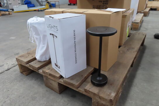 6 stk. LED Copenhagen Lights bordlampe