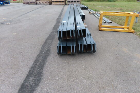 7 stk. jern bjælker 