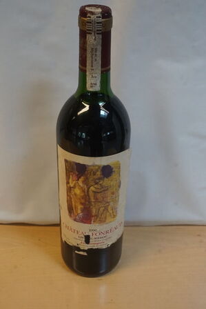1 fl. CHATEAU FONREAUD LISTRAG-MEDOC 1990