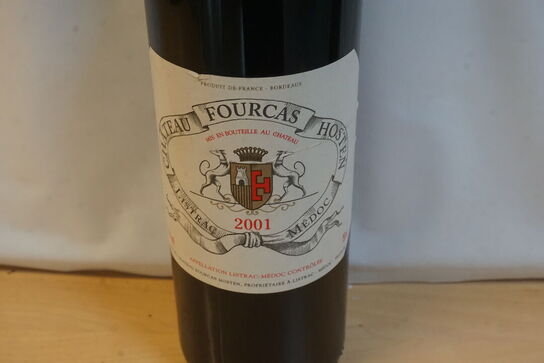 2 fl.  CHATEAU FOURCAS HOSTEN LISTRAG-MEDOC 2001