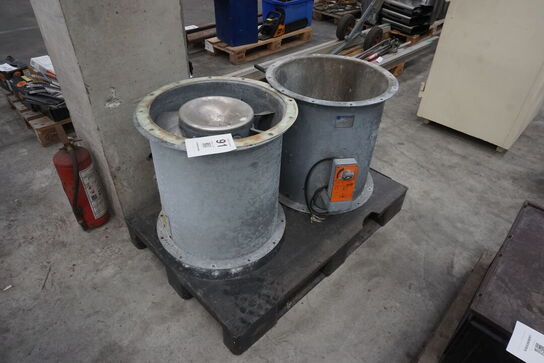 2 stk. Ventilator 