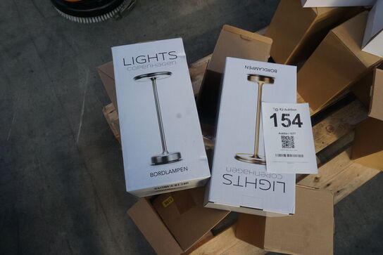 5 stk. LED Copenhagen Lights bordlampe 