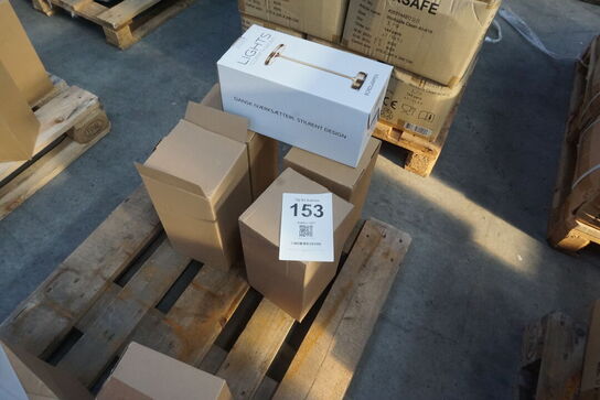 4 stk. LED Copenhagen Lights bordlampe