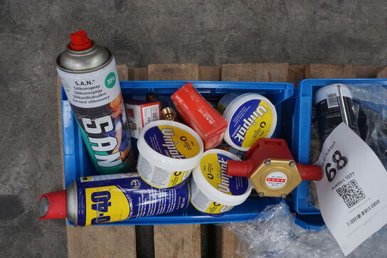 3 kasser med indhold