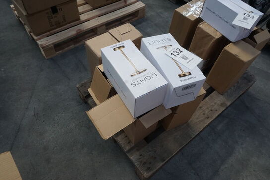 6 stk. LED Copenhagen Lights bordlampe