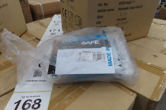 5 kasser handsker WORKSAFE CLEAN 