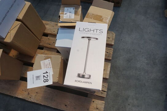 6 stk. LED Copenhagen Lights bordlampe