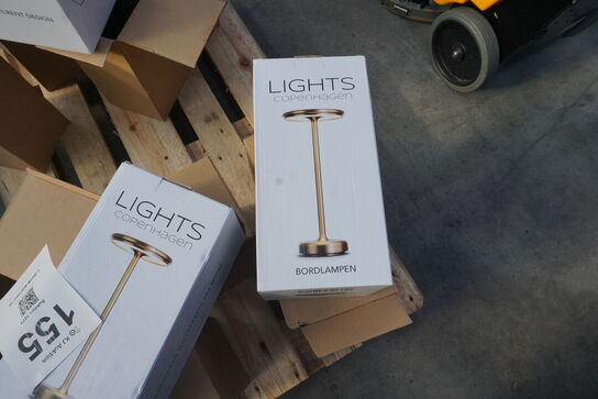 5 stk. LED Copenhagen Lights bordlampe 