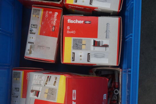 Diverse skruer, rawplugs mv. 