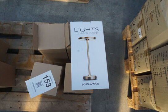 4 stk. LED Copenhagen Lights bordlampe