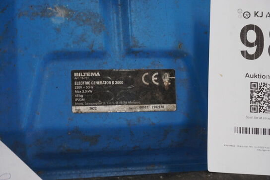 Generator BILTEMA G3000
