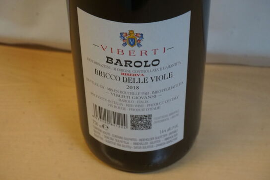 5 fl. BAROLO VIBERTI BRICCO DELLE VIOLE 2018