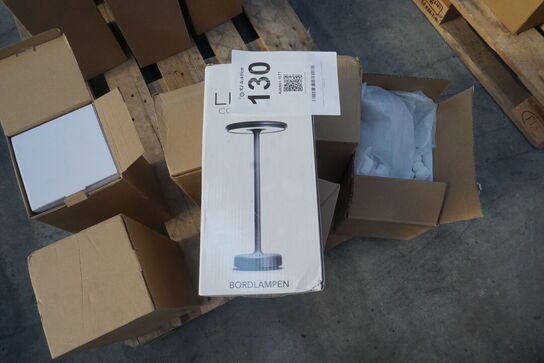7 stk. LED Copenhagen Lights bordlampe