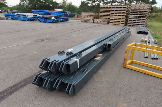 7 stk. jern bjælker 