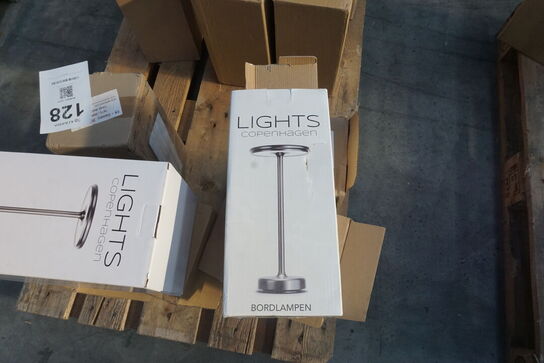 6 stk. LED Copenhagen Lights bordlampe