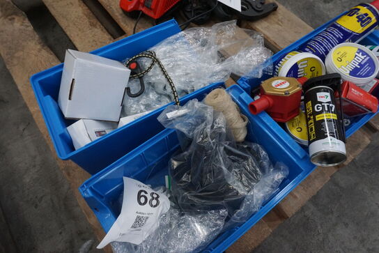 3 kasser med indhold