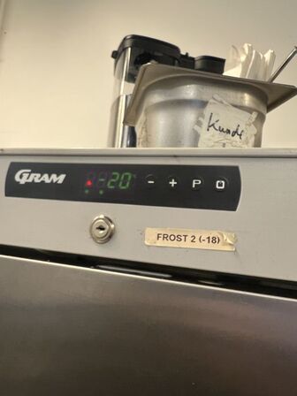 Industrifryseskab GRAM F 410 RG DL L1