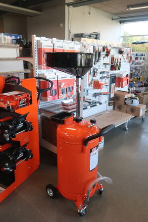 Olieopsamler BAHCO 90 liter