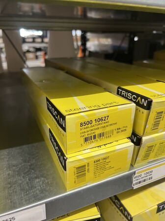 Varelager for 1.153.890,- ekskl. moms i kostpris