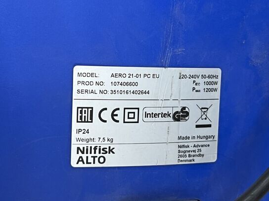 Støvsuger NILFISK ALTO AERO 21