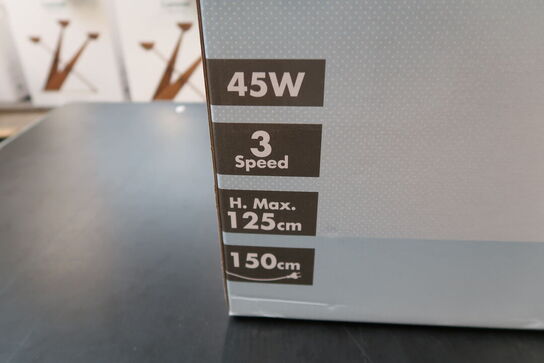 2 stk. Koopman Gulvventilator 45W ø40cm