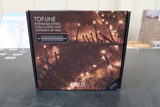 Sirius Top-Line Ultra Cluster Supplementsæt 600 LED, 4,5 m